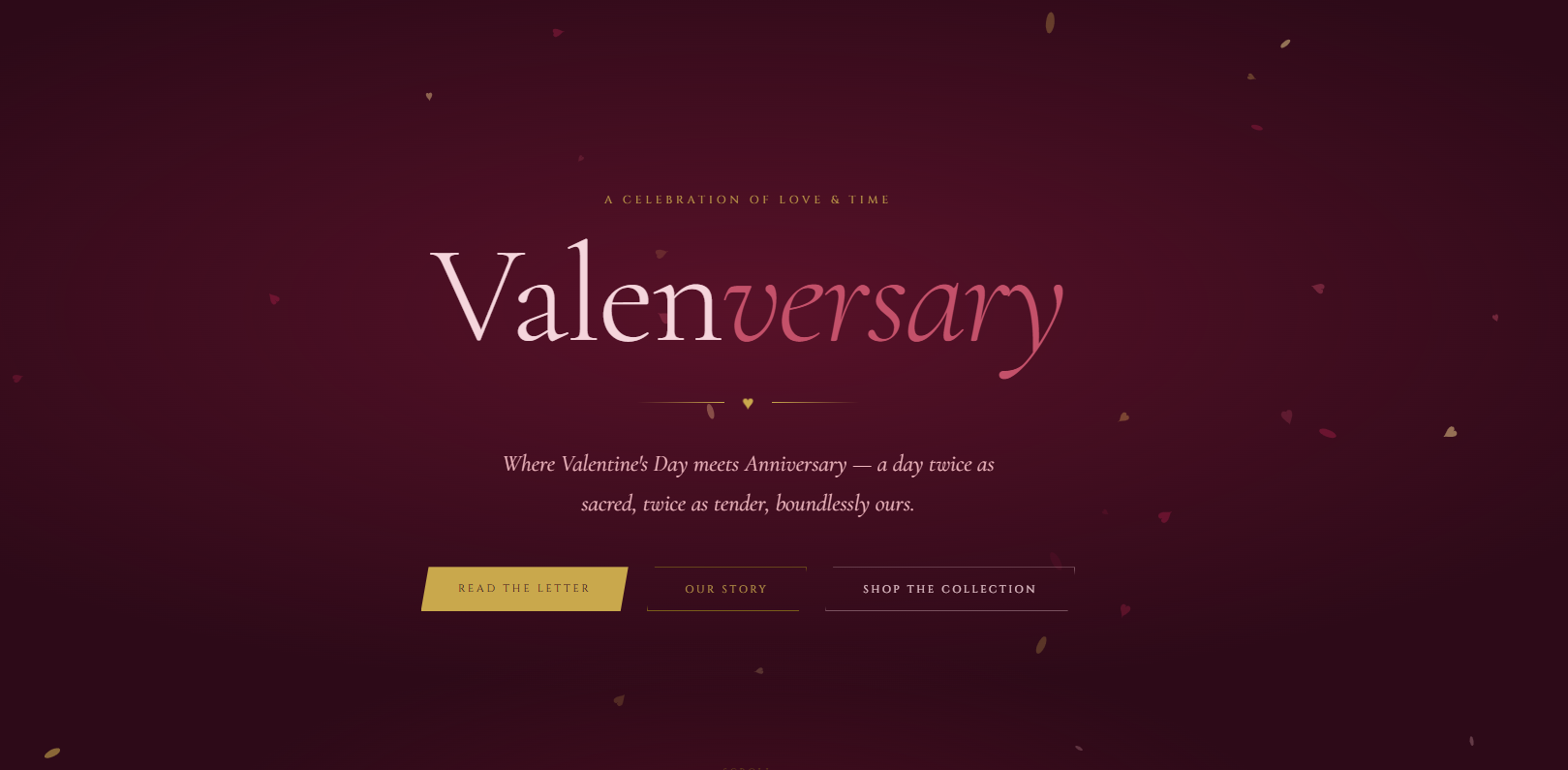 Valenversary website